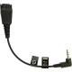 CABLE W/ QD TO 2.5MM PLUG F/ PANASONIC GB500/PLX CA40 CABLE W/ QD TO 2.5MM PLUG F/ PANASONIC GB500/PLX CA40