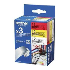 BROTHER TZE-31M3 12MM 8M 3-PACK WITH BROTHER TZE-231/431/631 BROTHER TZE-31M3 12MM 8M 3-PACK WITH BROTHER TZE-231/431/631