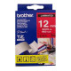 BROTHER TZE-435 LAMINATED TAPE 12MM 8M WHITE ON RED BROTHER TZE-435 LAMINATED TAPE 12MM 8M WHITE ON RED