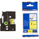 BROTHER TZE-FX621 LAMINATED TAPE 9 MM BLACK ON YELLOW / FLEXI-TAPES BROTHER TZE-FX621 LAMINATED TAPE 9 MM BLACK ON YELLOW / FLEXI-TAPES