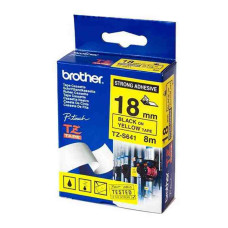 BROTHER TZE-S641 LAMINATED TAPE 18MM 8M BLACK ON YELLOW EXTRA-STRONG BROTHER TZE-S641 LAMINATED TAPE 18MM 8M BLACK ON YELLOW EXTRA-STRONG