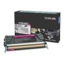 Lexmark magenta toner / return / 10000old / C748 C748H1MG Lexmark magenta toner / return / 10000old / C748 C748H1MG