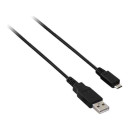 V7 USB CABLE 1M A TO MICRO-B BLACK USB 2.0 HI-SPEED M/M