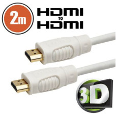 DELIGHT Jelk&aacute;bel HDMI-HDMI 1.4 3D  2m aranyozott  Am/Am