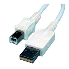 WIRETEK k&aacute;bel USB &Ouml;sszek&ouml;tő A-B, 5m, Male/Male
