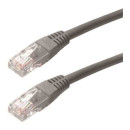 WIRETEK Patch kábel UTP Cat.5E 10m Szürke WIRETEK Patch kábel UTP Cat.5E 10m Szürke