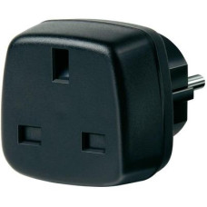 Magyar / angol konnektor átalakító adapter, fekete, Brennenstuhl 1508530 Magyar / angol konnektor átalakító adapter, fekete, Brennenstuhl 1508530
