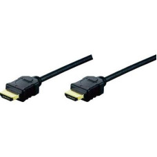HDMI TV, Monitor csatlakozókábel 1x HDMI dugó - 1x HDMI dugó 5 m Fekete Digitus AK-330114-050-S HDMI TV, Monitor csatlakozókábel 1x HDMI dugó - 1x HDMI dugó 5 m Fekete Digitus AK-330114-050-S