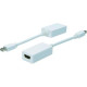 DisplayPort / HDMI adapter [1x mini DisplayPort dugó - 1x HDMI alj] fehér, Digitus  AK-340411-001-W
