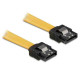 Delock DL82477 SATA sárga egyenes / egyenes csatl. (fémlappal) 50 cm-es összekötő kábel Delock DL82477 SATA sárga egyenes / egyenes csatl. (fémlappal) 50 cm-es összekötő kábel
