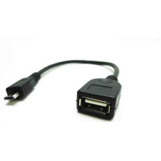Gembird OTG USB 2.0 female -- USB micro-B male 15cm /A-OTG-AFBM-001/