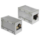 Delock 86165 ET x RJ 45 Toldó CAT6 Fémházas Delock 86165 ET x RJ 45 Toldó CAT6 Fémházas
