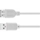 USB 2.0 hosszabbító kábel 0,3m 68621 USB 2.0 hosszabbító kábel 0,3m 68621