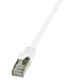 LOGILINK patch kábel, Cat.6 F/UTP EconLine 1m fehér CP2031S