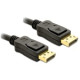 DELOCK kábel Displayport male/male összekötő, 2m DELOCK kábel Displayport male/male összekötő, 2m