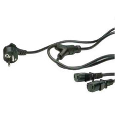 ROLINE kábel Hálózati tápkábel Y-Power Cable, 2x straight IEC Connector 2 m ROLINE kábel Hálózati tápkábel Y-Power Cable, 2x straight IEC Connector 2 m