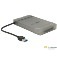 DELOCK &Aacute;talak&iacute;t&oacute; USB 3.0 to SATA3 for 2.5", v&eacute;dőtok 62742