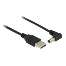 Delock USB tápkábel DC 5.5 x 2.1 mm apa 90° 1.5 m 83578 Delock USB tápkábel DC 5.5 x 2.1 mm apa 90° 1.5 m 83578