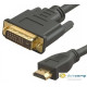 Gembird Adatkábel HDMI-DVI 1,8 m aranyozott csatlakozó /CC-HDMI-DVI-6/ Gembird Adatkábel HDMI-DVI 1,8 m aranyozott csatlakozó /CC-HDMI-DVI-6/
