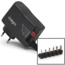 Delight univerzális adapter (55056B), DC 3-12V, 1,5A, 6db cserélhető dugó Delight univerzális adapter (55056B), DC 3-12V, 1,5A, 6db cserélhető dugó