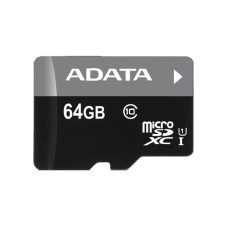 A-Data 64GB microSDXC Class 10 Premier UHS-I + adapter A-Data 64GB microSDXC Class 10 Premier UHS-I + adapter
