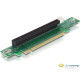 Delock emelő kártya PCI Express x16  90° elfordított, bal beillesztés 89105