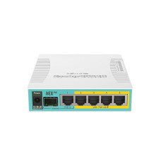 MikroTik hEX PoE RB960PGS L4 128MB 5x GbE PoE port router RB960PGS MikroTik hEX PoE RB960PGS L4 128MB 5x GbE PoE port router RB960PGS