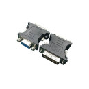 Gembird adapter DVI-A 24-pin apa / VGA 15-pin HD (3 sor) fekete A-DVI-VGA-BK Gembird adapter DVI-A 24-pin apa / VGA 15-pin HD (3 sor) fekete A-DVI-VGA-BK