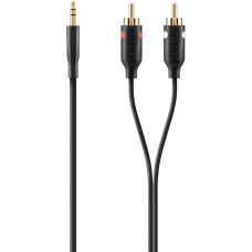 Belkin Portable Y Audio Cable 2m - Gold Connector