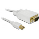 Delock Displayport mini apa VGA 15 pin apa kábel, 5 m 82936 Delock Displayport mini apa VGA 15 pin apa kábel, 5 m 82936