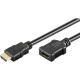 Goobay HDMI hosszabbító kábel HDMI M-HDMI F 2m Ethernet (31937) 31937