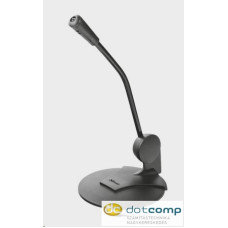 Trust Mikrofon - Primo Desk (c.sz:21674, 2x3.5mm jack csatlakozó, 180cm kábel, + TRRS adapter, sötét Trust Mikrofon - Primo Desk (c.sz:21674, 2x3.5mm jack csatlakozó, 180cm kábel, + TRRS adapter, sötét
