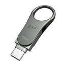 Pendrive 64GB Silicon Power C80 szürke USB3.0 Pendrive 64GB Silicon Power C80 szürke USB3.0