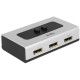 Delock 2 portos manuális, Displayport 1.1-kapcsoló 87668 Delock 2 portos manuális, Displayport 1.1-kapcsoló 87668