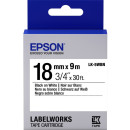 EPSON - SUPPLIES OTHER (S5 S6 U1) TAPE - LK5WBN STD BLK/WHT 18/9 C53S655006 EPSON - SUPPLIES OTHER (S5 S6 U1) TAPE - LK5WBN STD BLK/WHT 18/9 C53S655006