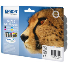 EPSON - SUPPLIES INK CONS.(S1 S2 S8 INK CARTR DURABR ULTRA BK/TRI C C13T07154012