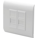 ASSMANN - NETWORK DIGITUS FACEPLATE FOR KEYSTONE DN-93802 ASSMANN - NETWORK DIGITUS FACEPLATE FOR KEYSTONE DN-93802