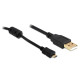DeLOCK (82299) USB 2.0 kábel 1m  (USB-A apa - micro USB-B apa)