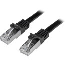 STARTECH - CABLES 1M BLACK CAT6 SFTP CABLE        N6SPAT1MBK