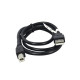 Vakoss Nyomtató kábel USB 2.0 A-B M/M 1m  TC-U1283K fekete TC-U1283K