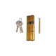 35+75mm, bronz rugók,    DIN szabv., 5 csapos kulcs, fényes sárgaréz szín C5000078100