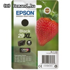 Epson T2991 Patron Black 29XL (Eredeti) C13T29914012 Epson T2991 Patron Black 29XL (Eredeti) C13T29914012