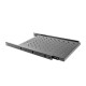 Lanberg fixed sliding shelf 19' 1U/465x750mm, max load capacity up to 15kg black AK-1011-B Lanberg fixed sliding shelf 19' 1U/465x750mm, max load capacity up to 15kg black AK-1011-B