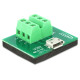 Delock adapter Micro USB anya  Terminal Block 6 pines 65517