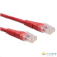 Roline UTP CAT6 patch kábel 0,3m piros /21.15.1511-50/