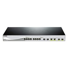 D-Link Switch 12x10G + 2 SFP+/10G + 2 SFP+ Smart Menedzselhető DXS-1210-16TC
