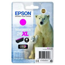 Epson T2633 Patron Magenta 9,7ml 26XL (Eredeti) C13T26334012