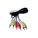 OEM 3 RCA M/M AV kábel 1.8m OEM 3 RCA M/M AV kábel 1.8m