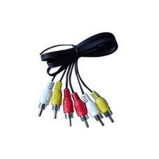 OEM 3 RCA M/M AV k&aacute;bel 1.8m