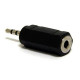 OEM Jack 2,5mm &lt,-&gt,  Jack 3,5mm F/M adapter